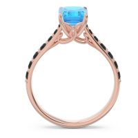 Pave Emerald Cut Nairjhara Ring