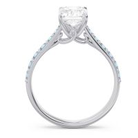 Pave Emerald Cut Nairjhara Ring
