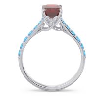 Pave Emerald Cut Nairjhara Ring