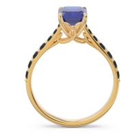 Pave Emerald Cut Nairjhara Ring