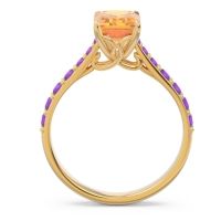 Pave Emerald Cut Nairjhara Ring