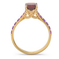 Pave Emerald Cut Nairjhara Ring