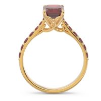 Pave Emerald Cut Nairjhara Ring
