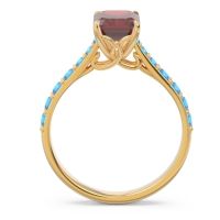 Pave Emerald Cut Nairjhara Ring