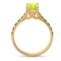 Pave Emerald Cut Nairjhara Ring