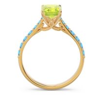 Pave Emerald Cut Nairjhara Ring