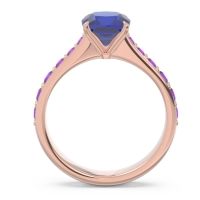 Pave Cushion Kesari Ring