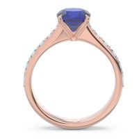 Pave Cushion Kesari Ring