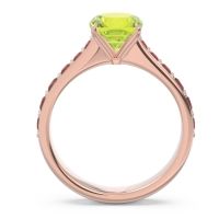 Pave Cushion Kesari Ring