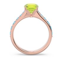 Pave Cushion Kesari Ring