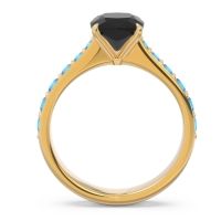 Pave Cushion Kesari Ring