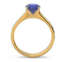 Pave Cushion Kesari Ring