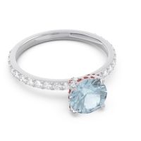 Pave Cathedral Mayurari Ring