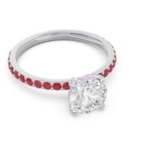 Pave Cathedral Mayurari Ring