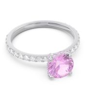 Pave Cathedral Mayurari Ring