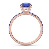 Pave Cathedral Mayurari Ring