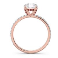 Pave Cathedral Mayurari Ring