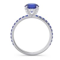 Pave Cathedral Mayurari Ring