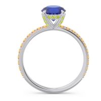 Pave Cathedral Mayurari Ring