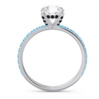 Pave Cathedral Mayurari Ring