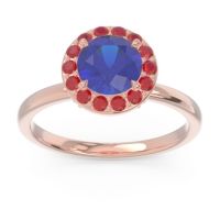 Halo Pave Sthala Ring
