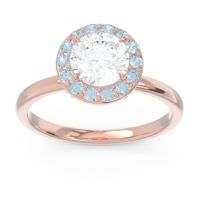 Halo Pave Sthala Ring