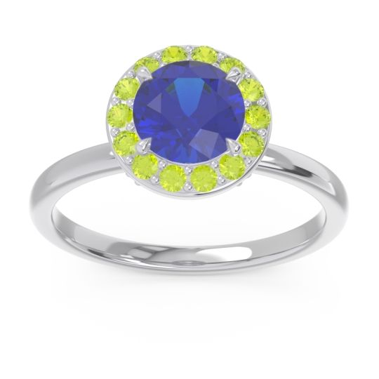 Halo Pave Sthala Ring