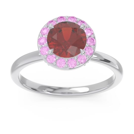 Halo Pave Sthala Ring