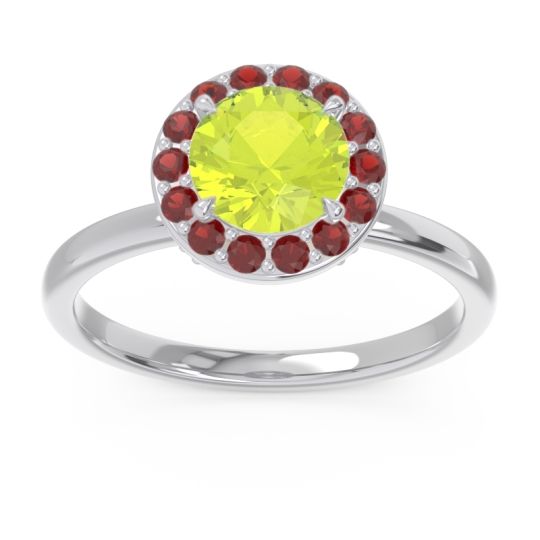 Halo Pave Sthala Ring