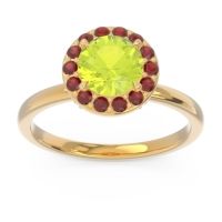 Halo Pave Sthala Ring
