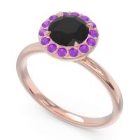Halo Pave Sthala Ring