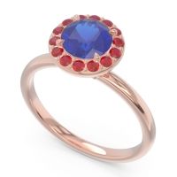 Halo Pave Sthala Ring