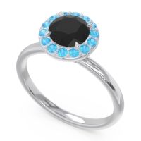 Halo Pave Sthala Ring