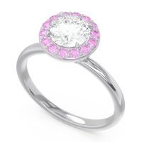 Halo Pave Sthala Ring