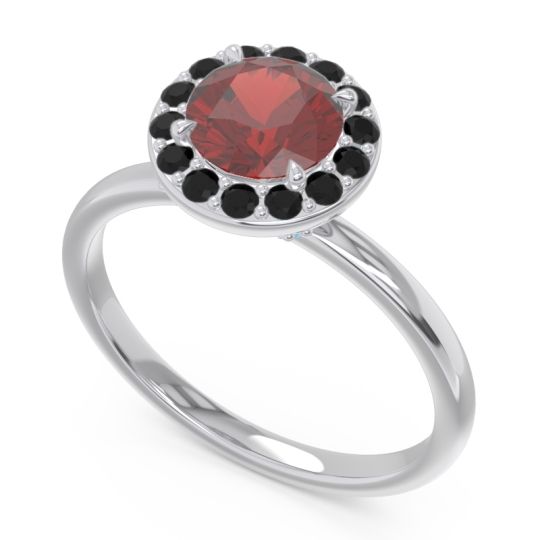 Halo Pave Sthala Ring