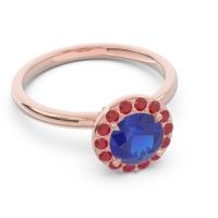 Halo Pave Sthala Ring