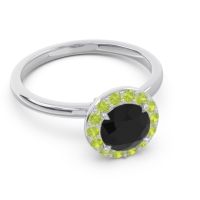 Halo Pave Sthala Ring