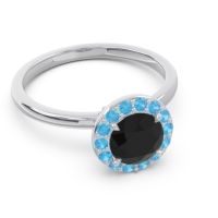 Halo Pave Sthala Ring