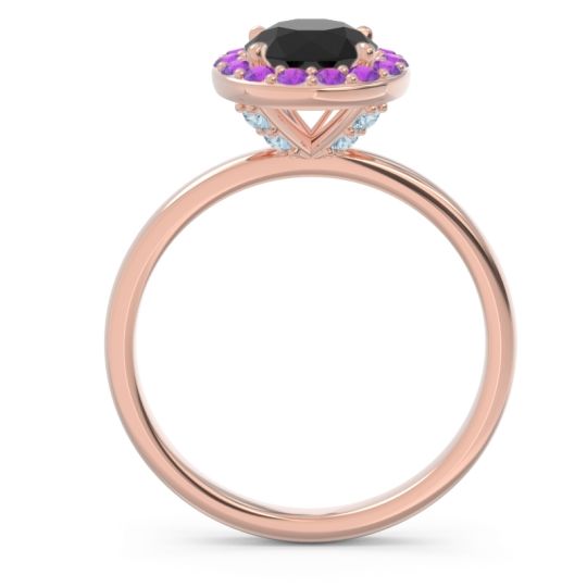 Halo Pave Sthala Ring