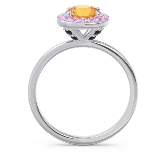 Halo Pave Sthala Ring
