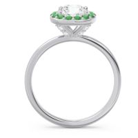 Halo Pave Sthala Ring