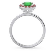 Halo Pave Sthala Ring