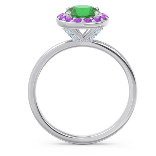 Halo Pave Sthala Ring