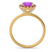 Halo Pave Sthala Ring