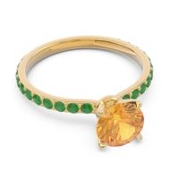 Pave Garuda Ring