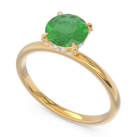 Solitaire Zagku Ring