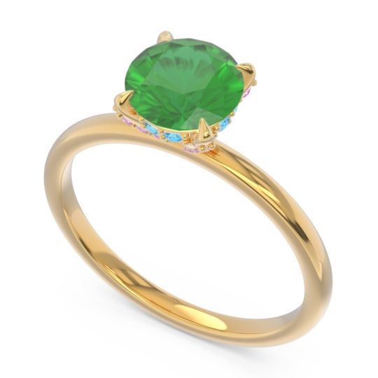 Solitaire Zagku Ring