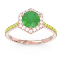 Halo Pave Zukti Ring