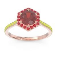 Halo Pave Zukti Ring