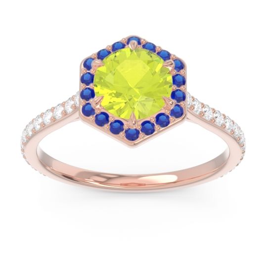 Halo Pave Zukti Ring